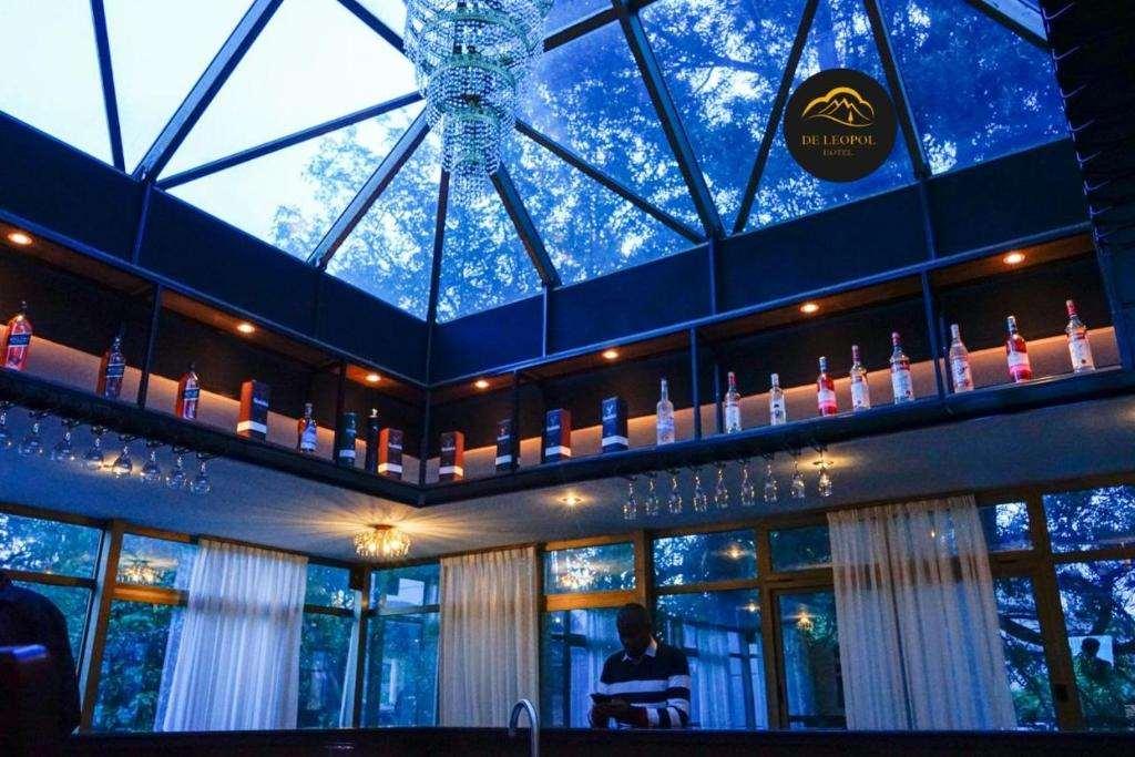 De Leopol Hotel Addis Abeba Restaurace fotografie
